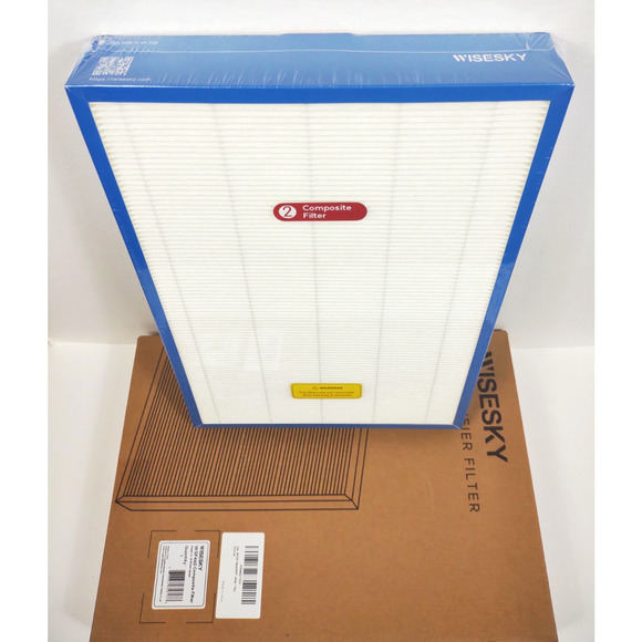 WiseSky True HEPA Filter Compatible with Air Touch Pro Air Purifier WSF460 1 Pk - Picture 5 of 7